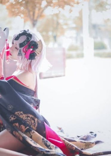 花魁黑贞 cosplay 场照