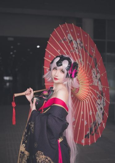 花魁黑贞 cosplay 场照