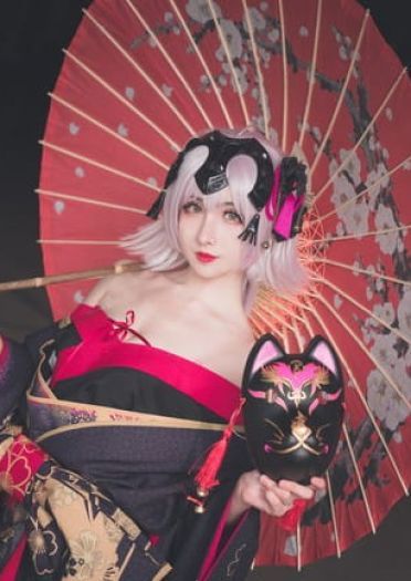 花魁黑贞 cosplay 场照