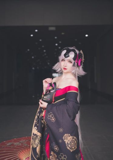 花魁黑贞 cosplay 场照