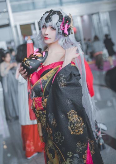 花魁黑贞 cosplay 场照