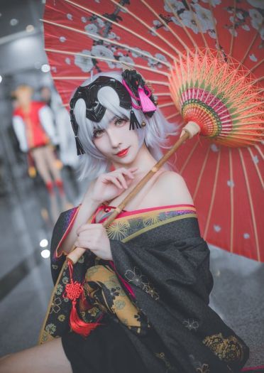 花魁黑贞 cosplay 场照