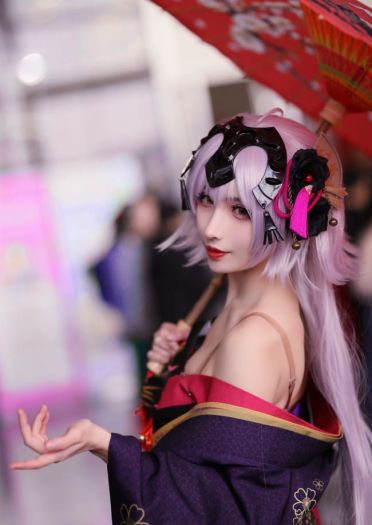 花魁黑贞 cosplay 场照