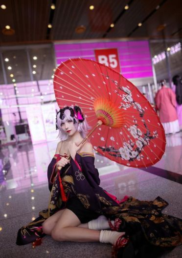 花魁黑贞 cosplay 场照