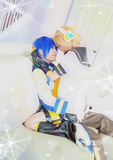 【COS】镜音连与Kaito的冰蕉一日遊