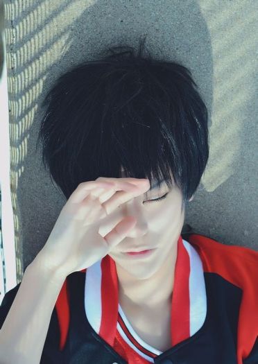 灌篮高手cos流川枫 教练我想要小伙伴