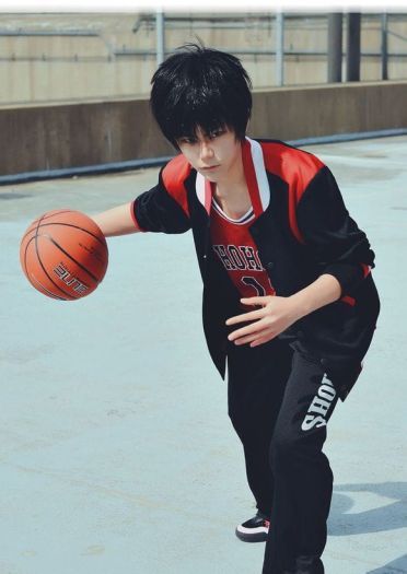 灌篮高手cos流川枫 教练我想要小伙伴