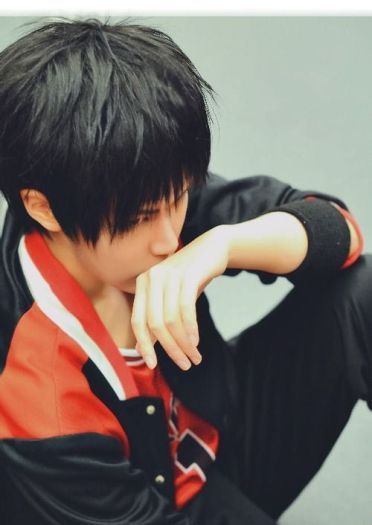 灌篮高手cos流川枫 教练我想要小伙伴