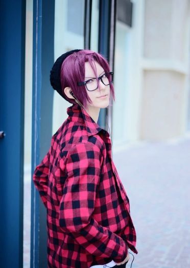 【COS】【free!】松冈凛 第二季私服+眼镜设定