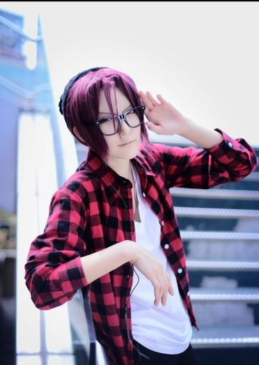 【COS】【free!】松冈凛 第二季私服+眼镜设定