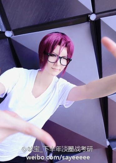 【COS】【free!】松冈凛 第二季私服+眼镜设定