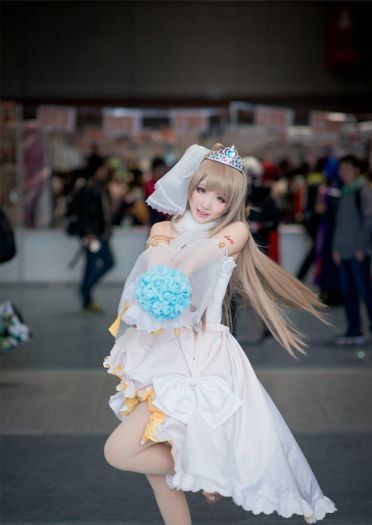 【COS】cp15婚纱鸟场照