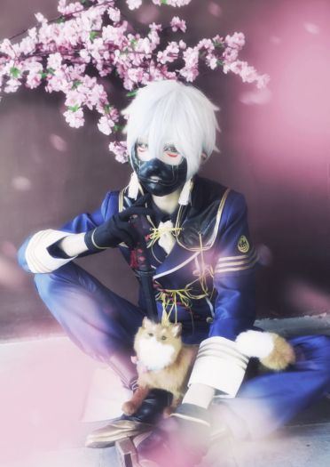 【授权cos】看帅哥cos刀剑乱舞 -鸣狐-