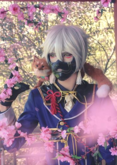 【授权cos】看帅哥cos刀剑乱舞 -鸣狐-