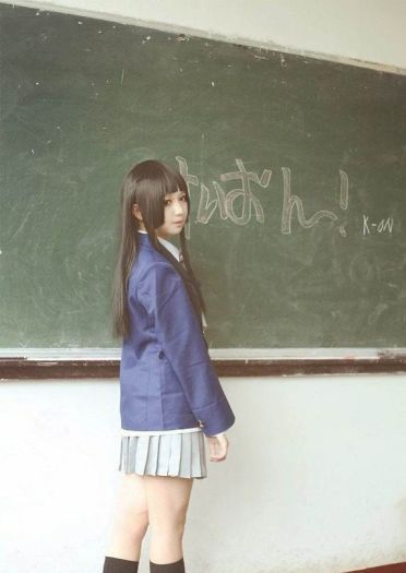 秋山澪COS けいおん!K-ON!