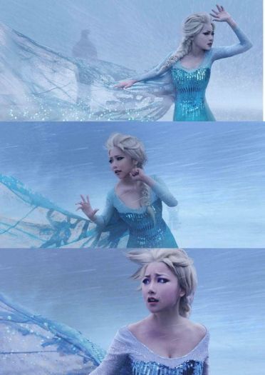 COS正片：冰雪奇缘艾莎 全电影还原向
