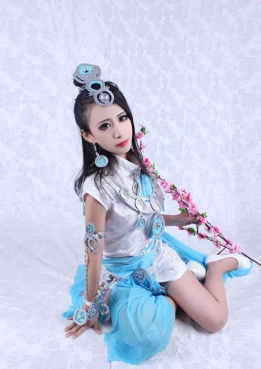 皇宫散件成女喵姐cos 北方有佳人