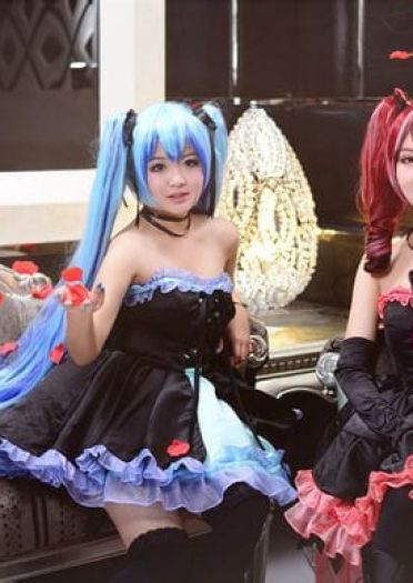 【cos】MIKU X TETO ? KISS ME ~爱してる