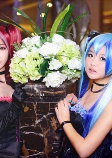 【cos】MIKU X TETO ? KISS ME ~爱してる