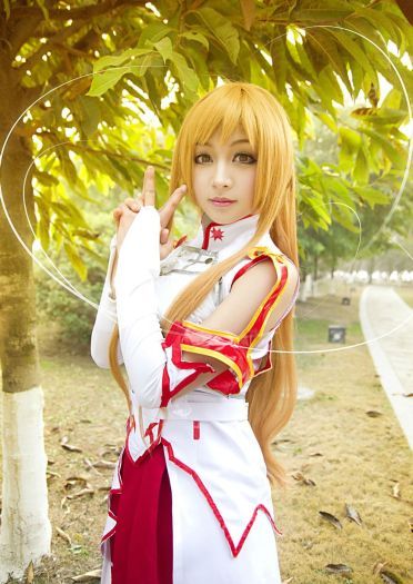 刀剑神域~~亚丝娜~超萌的萝莉coser！