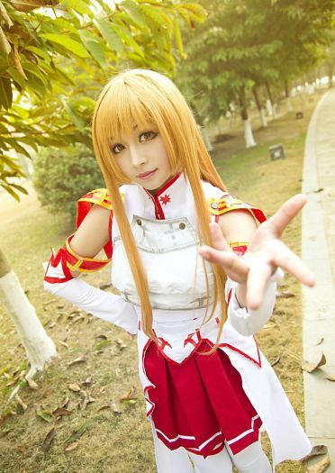 刀剑神域~~亚丝娜~超萌的萝莉coser！
