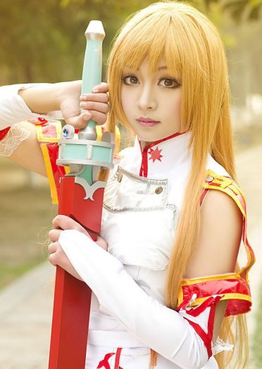 刀剑神域~~亚丝娜~超萌的萝莉coser！