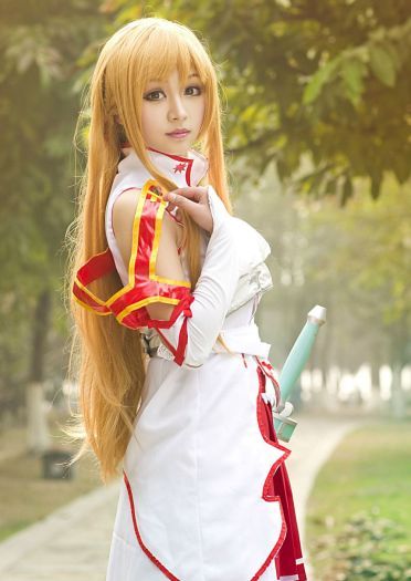 刀剑神域~~亚丝娜~超萌的萝莉coser！