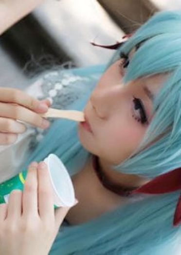 小丑面具初音cos