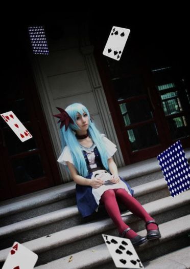 小丑面具初音cos