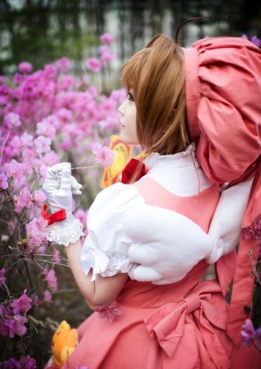 【COS】还原度超高超可爱的木之本樱