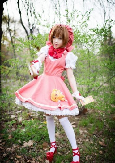 【COS】还原度超高超可爱的木之本樱