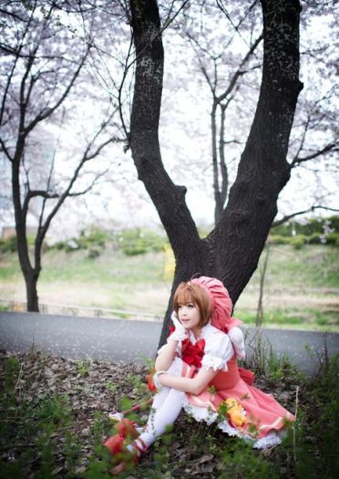 【COS】还原度超高超可爱的木之本樱