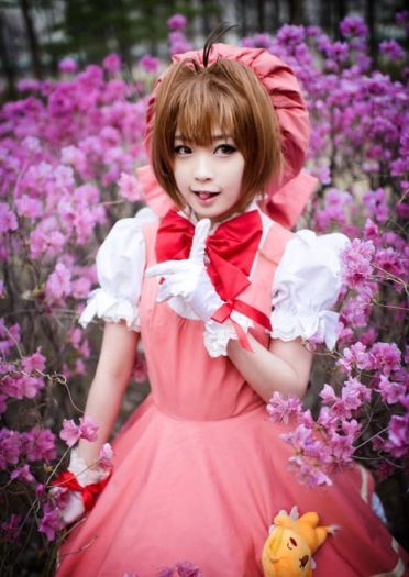 【COS】还原度超高超可爱的木之本樱