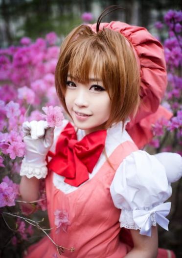 【COS】还原度超高超可爱的木之本樱