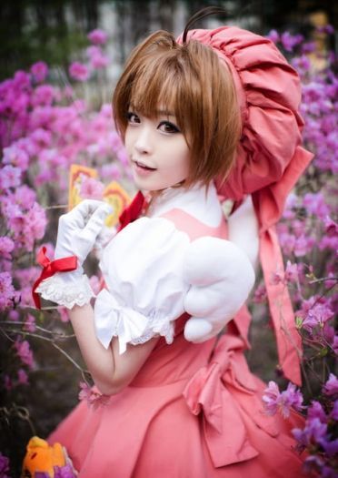 【COS】还原度超高超可爱的木之本樱