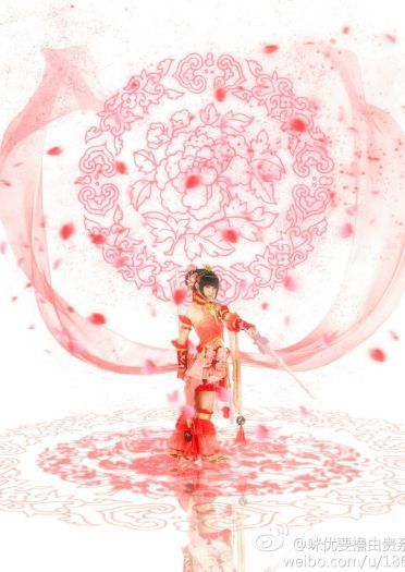 【COS】剑叁cos#七（牡）秀（丹）萝（仙）莉（子