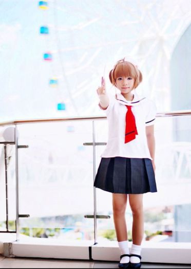 【COS】夏の游乐园-魔卡少女樱