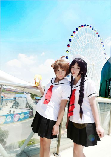 【COS】夏の游乐园-魔卡少女樱