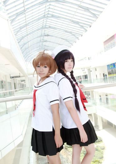 【COS】夏の游乐园-魔卡少女樱