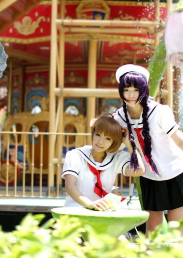 【COS】夏の游乐园-魔卡少女樱