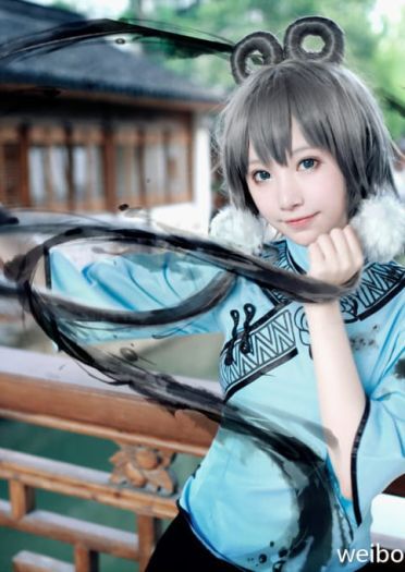 【COS】vocaloid-china#芝麻糊天依#