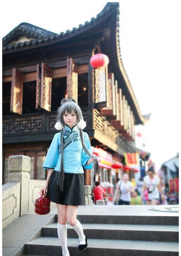 【COS】vocaloid-china#芝麻糊天依#