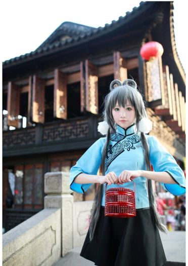 【COS】vocaloid-china#芝麻糊天依#