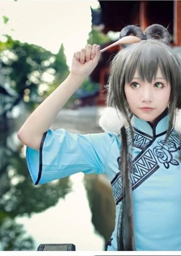 【COS】vocaloid-china#芝麻糊天依#