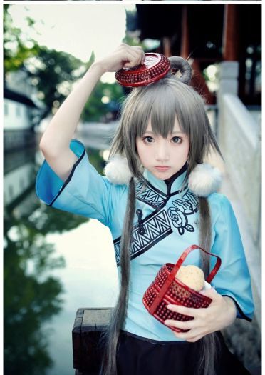 【COS】vocaloid-china#芝麻糊天依#