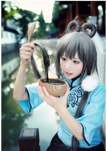 【COS】vocaloid-china#芝麻糊天依#