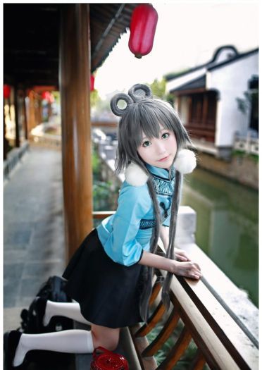 【COS】vocaloid-china#芝麻糊天依#