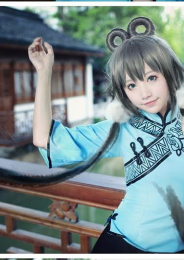 【COS】vocaloid-china#芝麻糊天依#