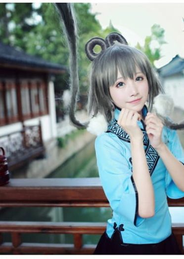 【COS】vocaloid-china#芝麻糊天依#