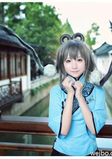 【COS】vocaloid-china#芝麻糊天依#